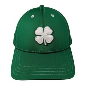 Black Clover Live Lucky Fitted Hat Green XL Embroidered Logo 6 Panel